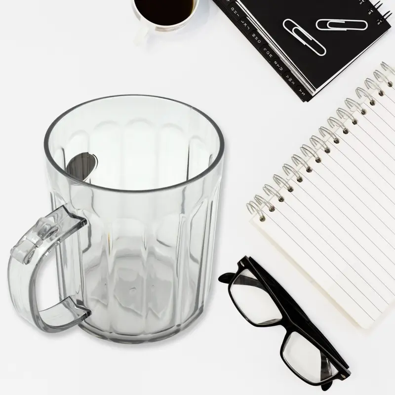 Eco-Friendly Multipurpose Bathroom Cup With Toothpaste Slot & Handle 1