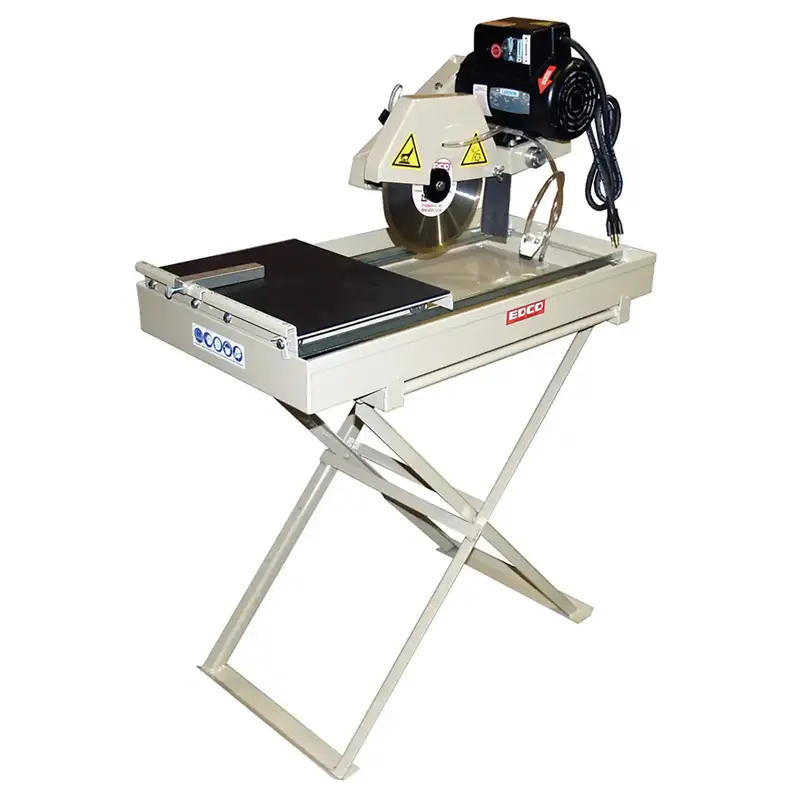 Edco Tms-10 10-Inch Tile Cutting Saw – Benchtop Wet Saw With Adjustable Fence 1