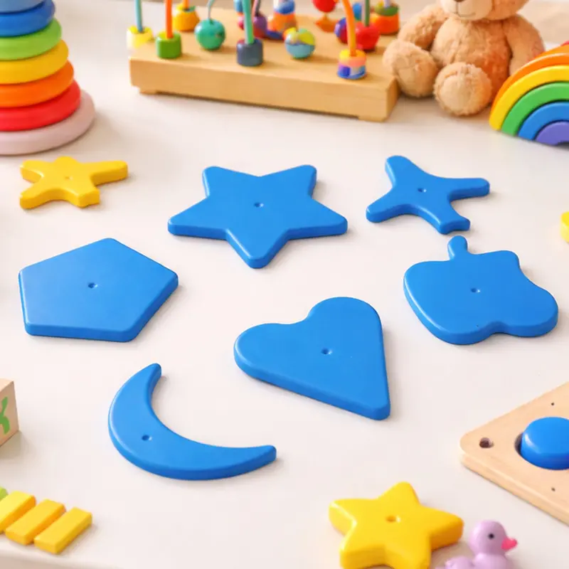 Educational Shape-Matching Puzzle Set For Toddlers (6-Piece) 1