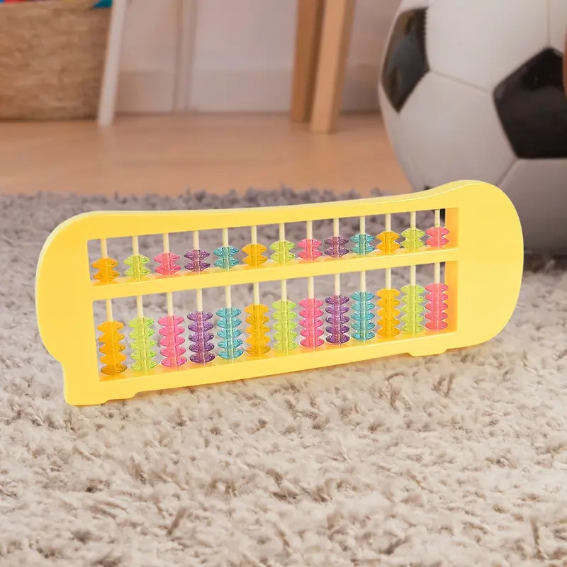 Educational Wooden Abacus With 13 Rods – Early Math Learning Tool For Children 1