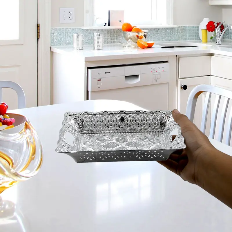 Elegant Mukhwas And Dry Fruit Serving Tray – Decorative Candy Or Snack Plate 1
