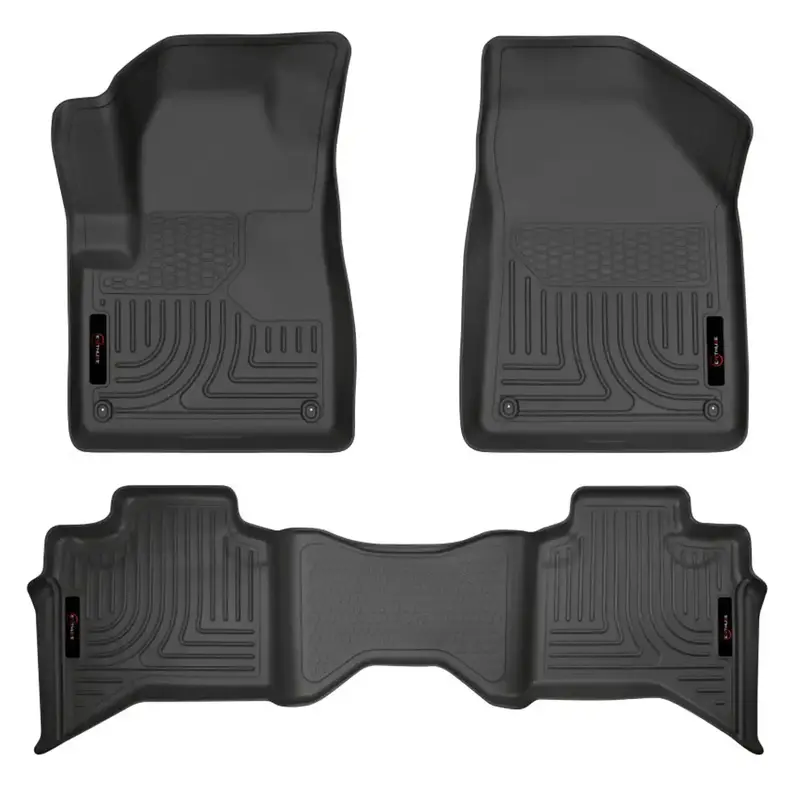 Enthuze Ent13081-2 All-Weather Interior Liner Combo – Front + Second Row 1