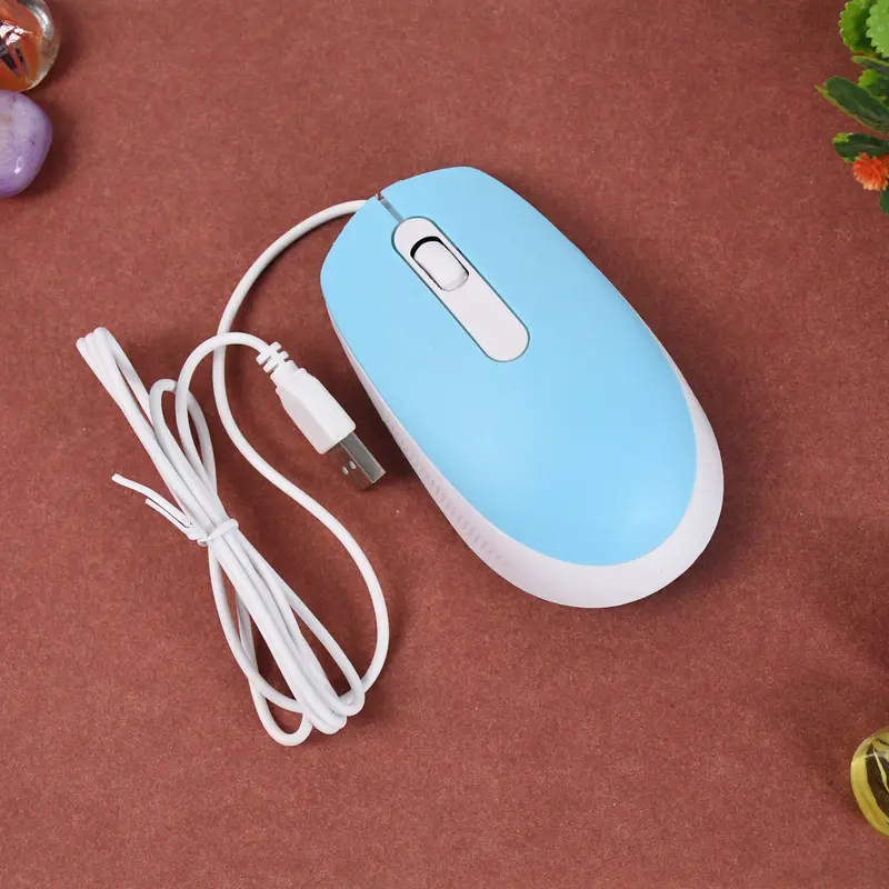Ergonomic Wired Computer Mouse – 3-Button Design For Comfortable Use 1