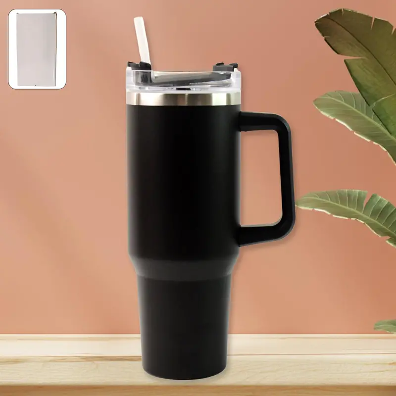 Extra-Large Customizable Travel Tumbler – 1200 Ml Premium Vacuum Flask (1 Unit) 1