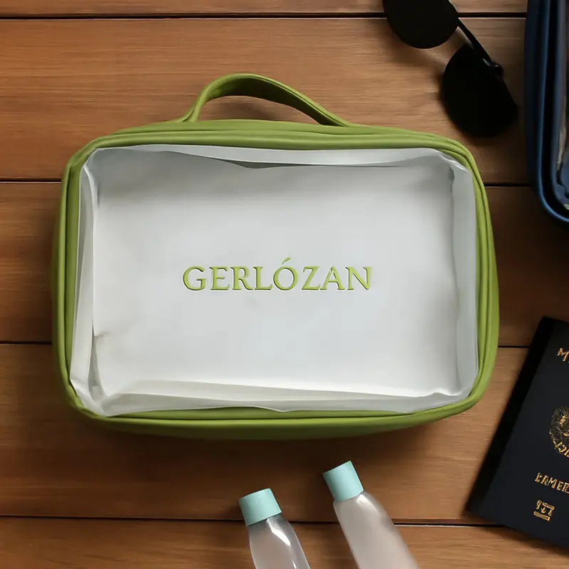 Extra-Large Transparent Zippered Storage Pouch – Heavy-Duty Polyester 1