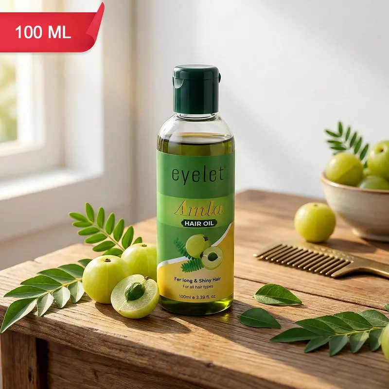 Eyelet Amla Hair Oil (100Ml) – Ayurvedic Blend To Strengthen Strands And Boost Shine 1