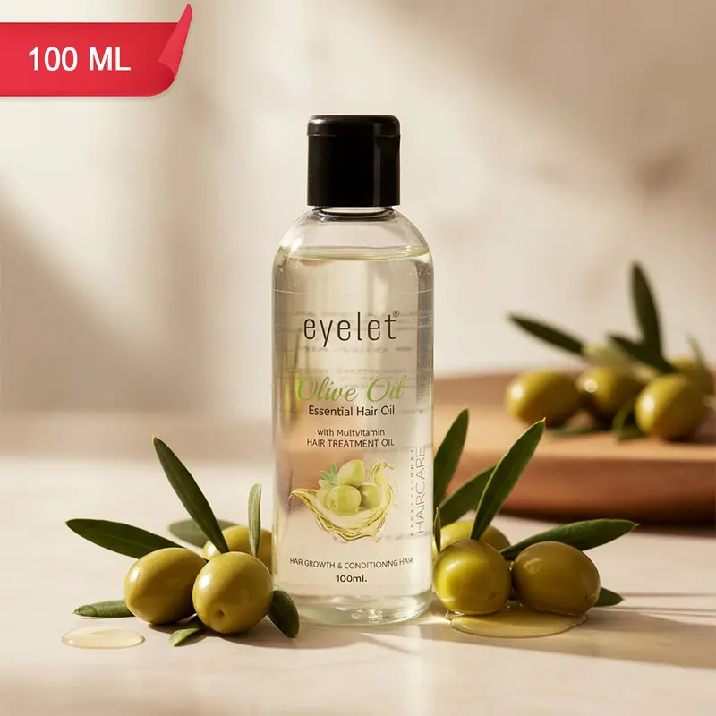 Eyelet Olive Hair Revitalizer (100Ml) – Cold-Pressed Essential Oil For Fuller, Faster-Growing Hair 1