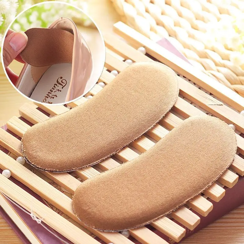 Fabric Adhesive Heel Liners – Cushioned Shoe Back Protectors (1 Pair) 1