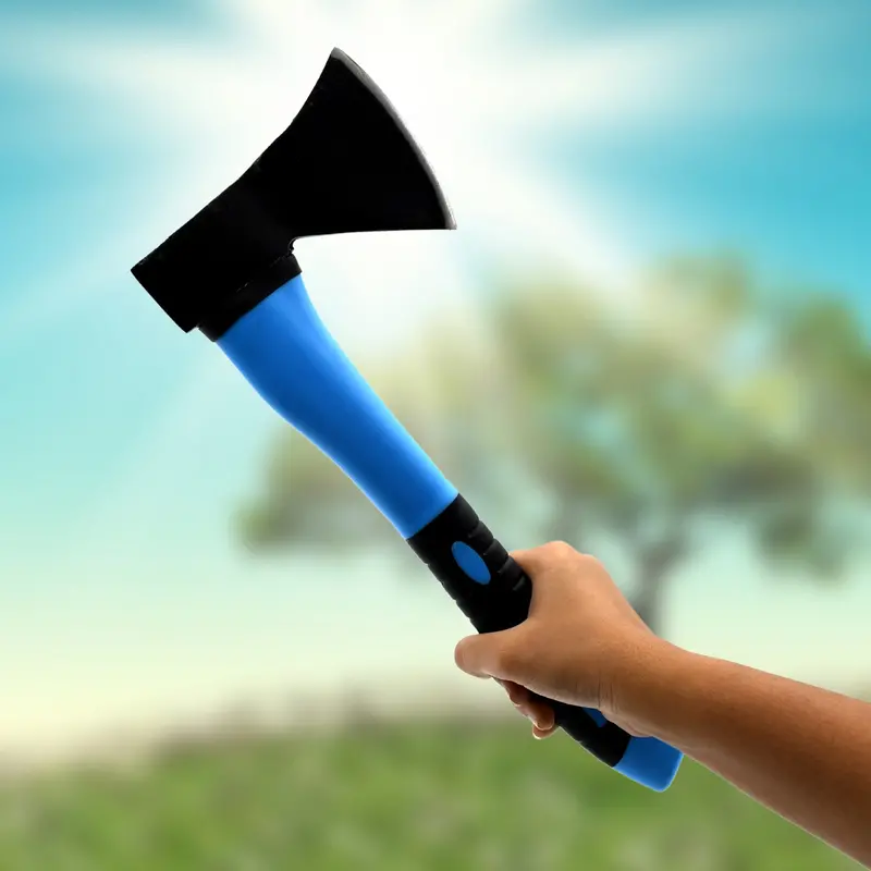 Fiberglass Hatchet With Ergonomic Rubber Grip – Lightweight 787G Outdoor Axe 1