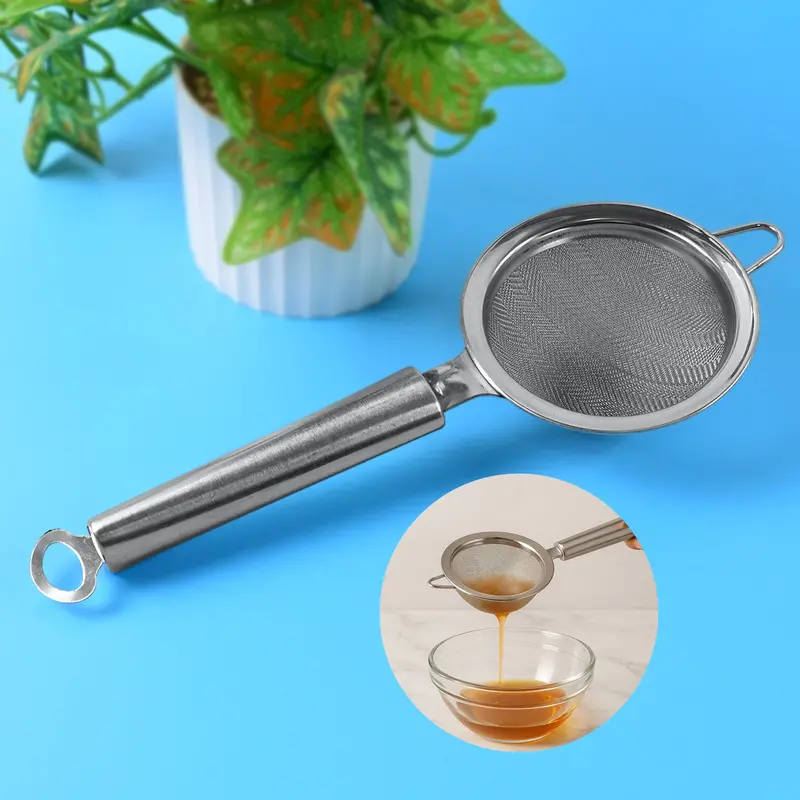 Fine-Mesh Stainless Steel Strainer For Baking & Cooking – Supermom Sieve 1