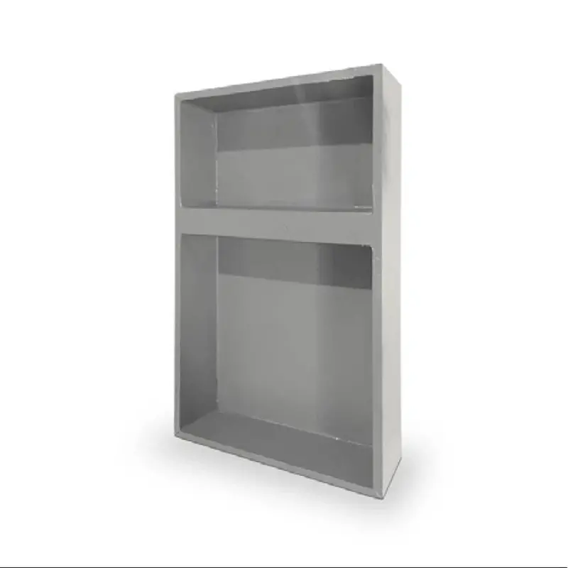 Fixed-Shelf Rectangular Pvc Niche 1