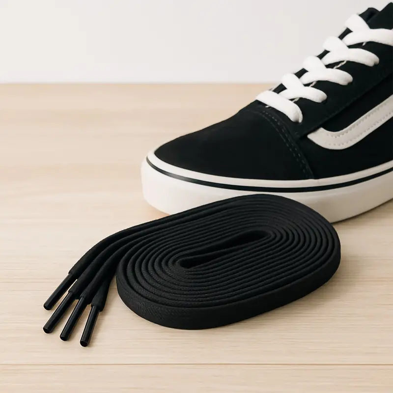 Flat Athletic Shoe Laces – Low-Profile Replacement Laces For Sneakers, Boots & Running Shoes 1