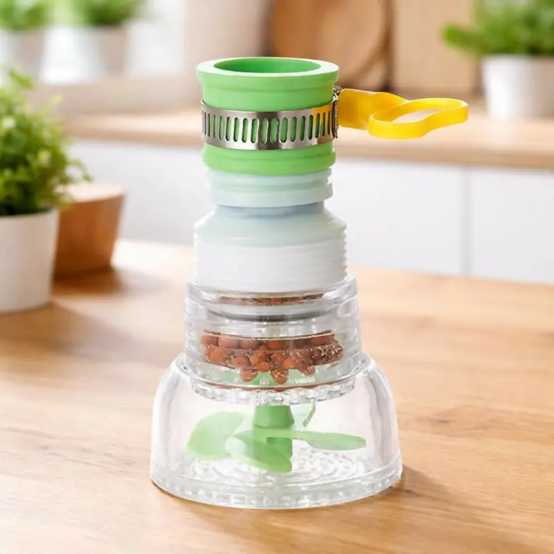 Flexible Kitchen Faucet Extender – Water Filter Tap With Spray Mode 1