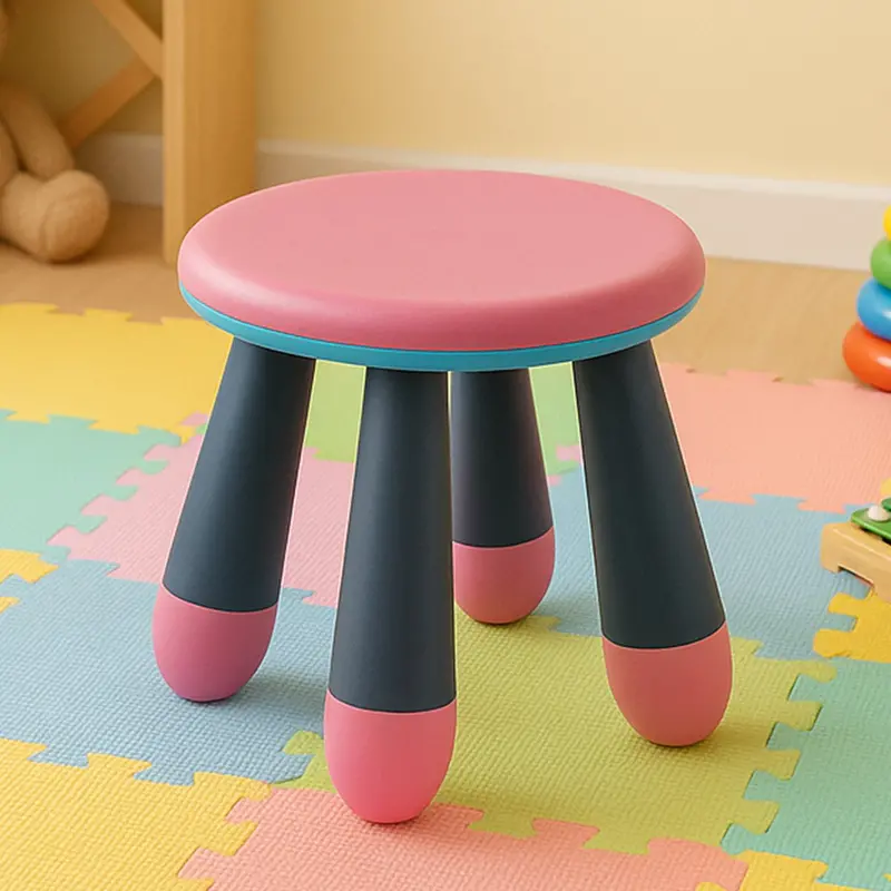 Foldable Children’S Step Stool – Lightweight Portable Seat For Bathrooms, Counters & Learning 1