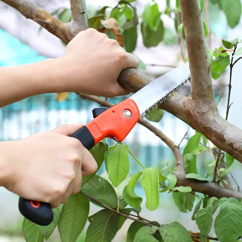 Folding Pruning Saw – 180Mm Compact Blade For Gardening & Outdoor Use 1