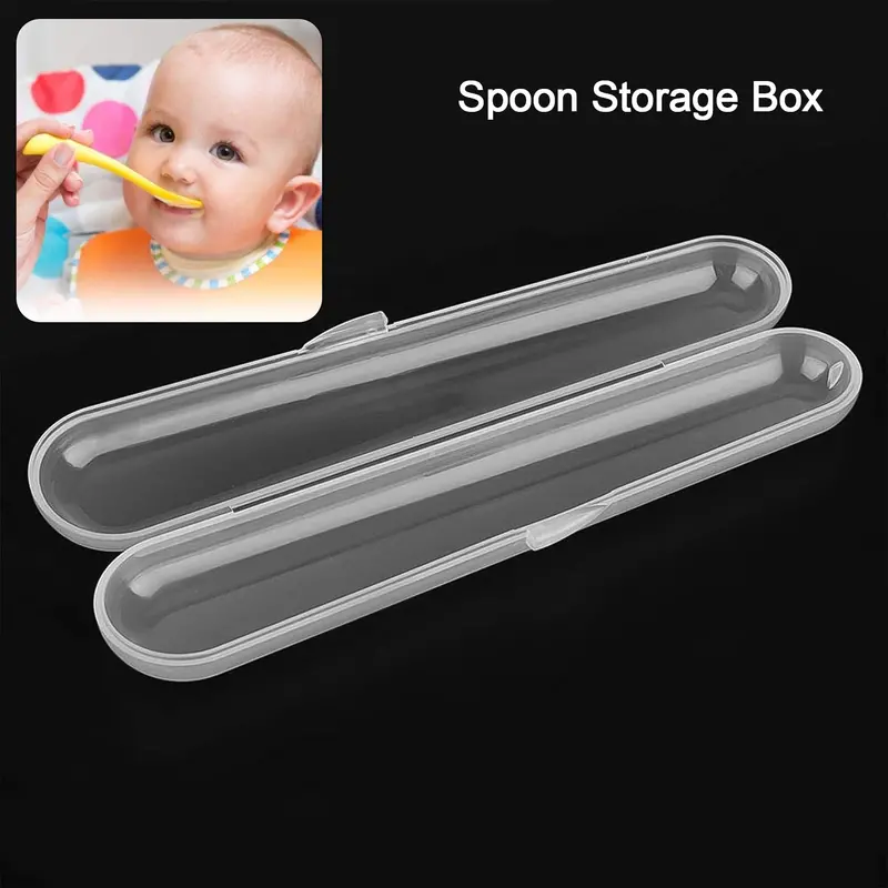 Food-Safe Plastic Spoon Organizer – Stackable Utensil Storage Container 1
