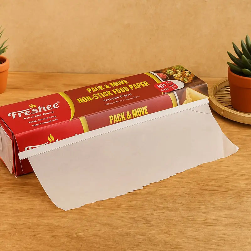 Freshee Extended Non-Stick Food Paper — 45 Meters Total (40 + 5 Bonus) 1