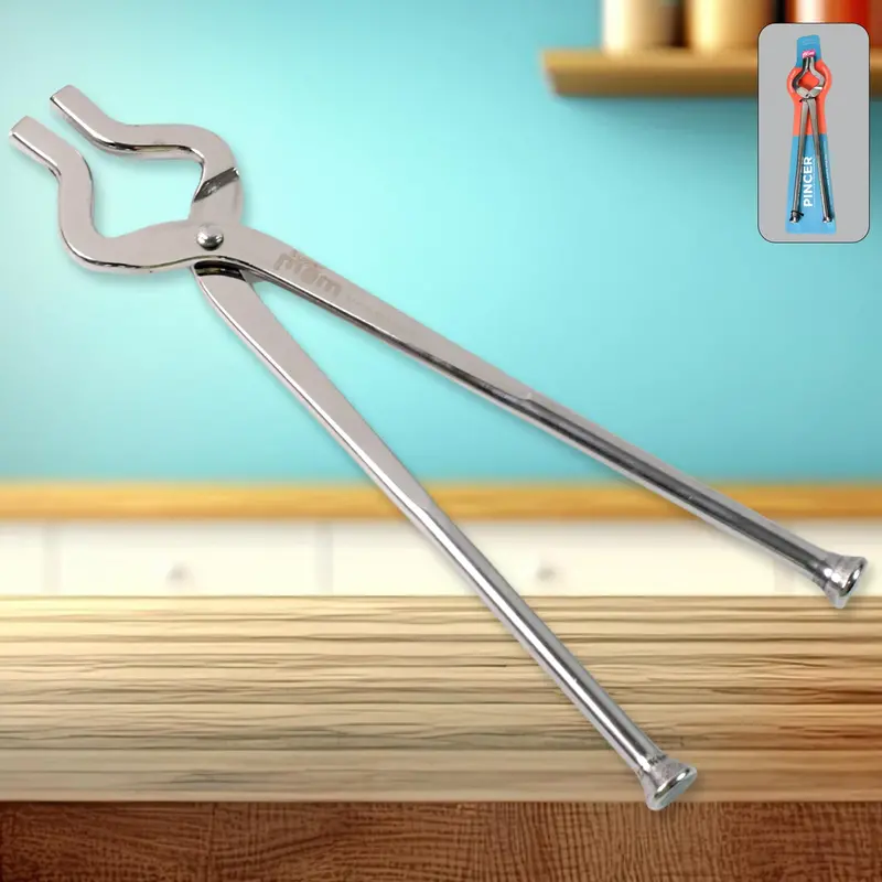 Full-Round Stainless Steel Pincer – Precision Grip Utility Tool, Supermom 1