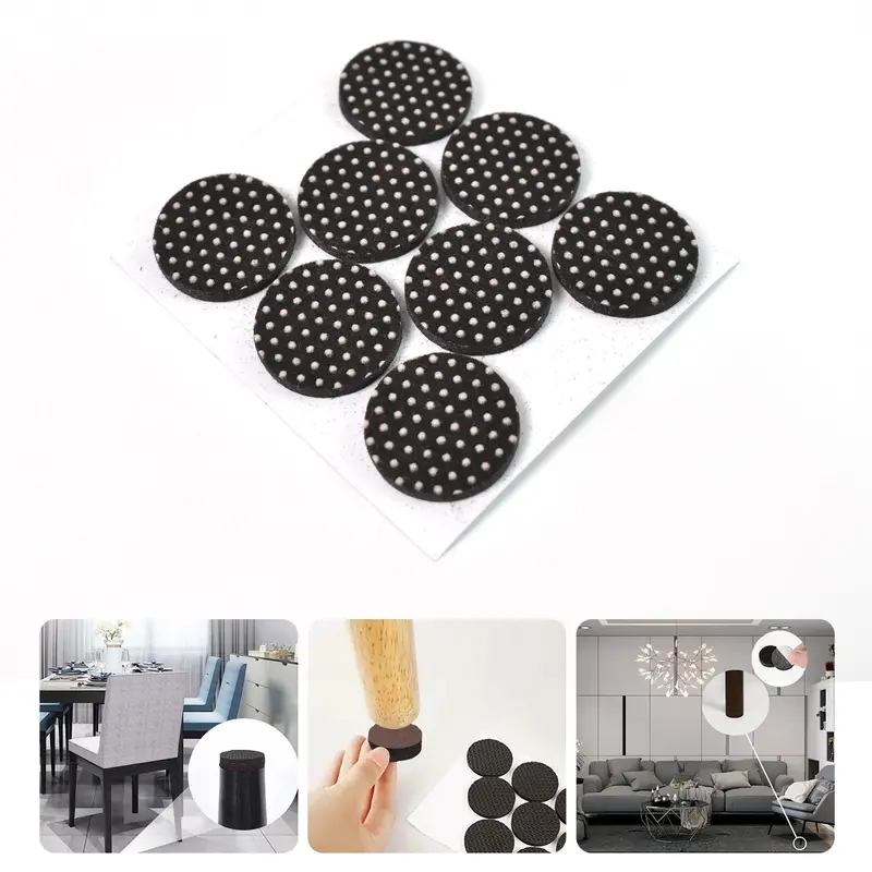 Furniture Leg Protectors – 8-Piece Non-Slip Floor Protection Pad Set 1