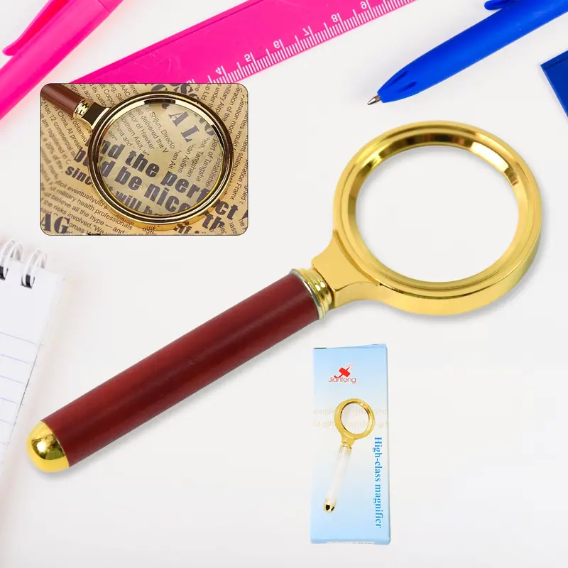 Handheld 36 Mm Magnifying Glass – Foldable Pocket Magnifier For Reading & Detail Work 1