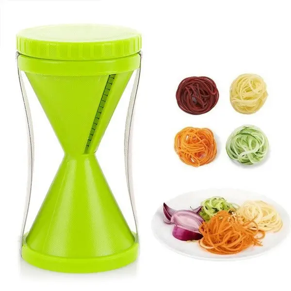 Handheld Spiral Vegetable Slicer For Healthy Salads & Fruit Ribbons 1