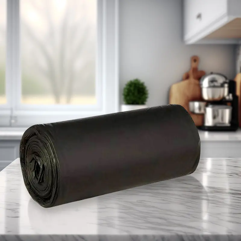 Heavy-Duty Black Trash Bags (45 × 50 Cm, Single Unit) 1