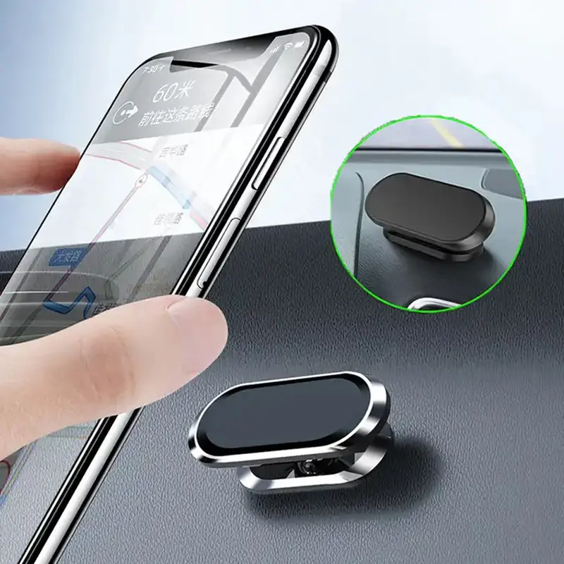 Heavy-Duty Magnetic Car Phone Mount – Universal Dashboard Or Vent Holder 1