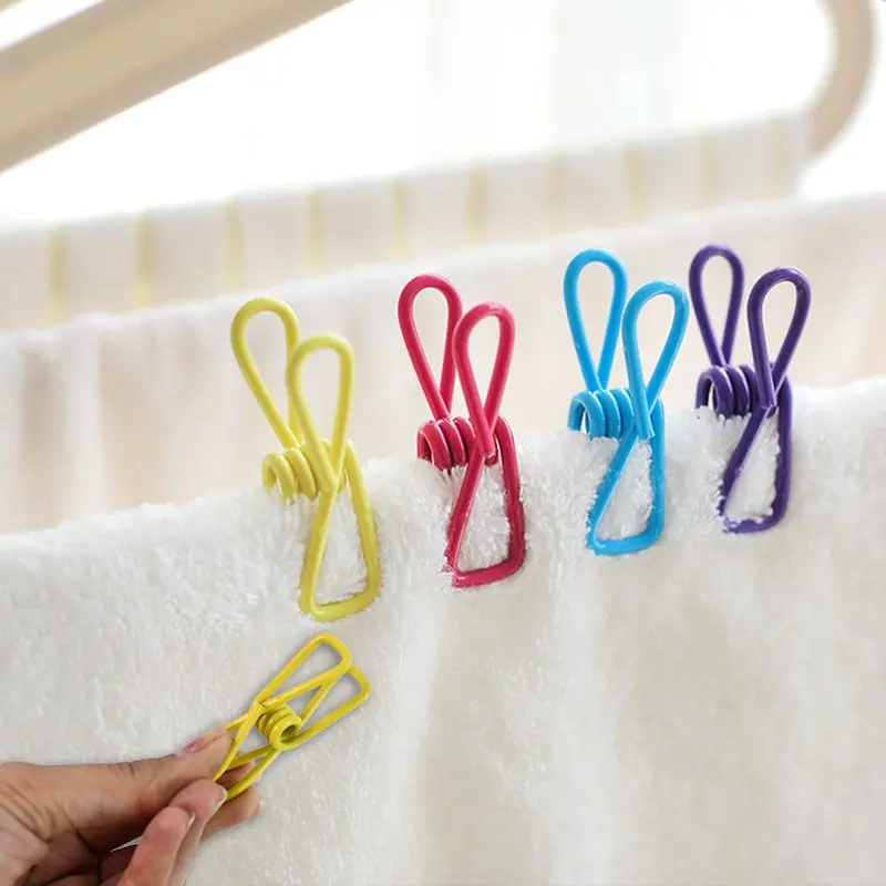 Heavy-Duty Metal Clothes Clips – 5-Piece Durable Set 1