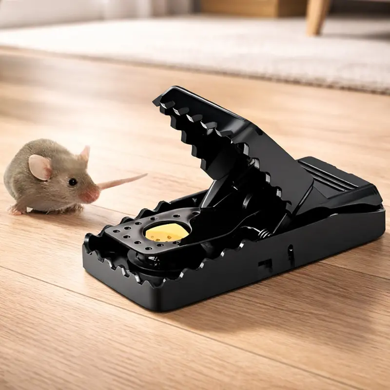 Heavy-Duty Plastic Snap-Trap For Rodent Control (Single Unit) 1