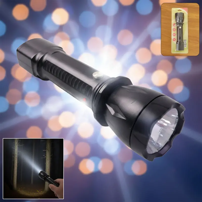 High-Lumen Led Hand Torch – Compact, Bright Flashlight For Indoor And Outdoor Tasks 1