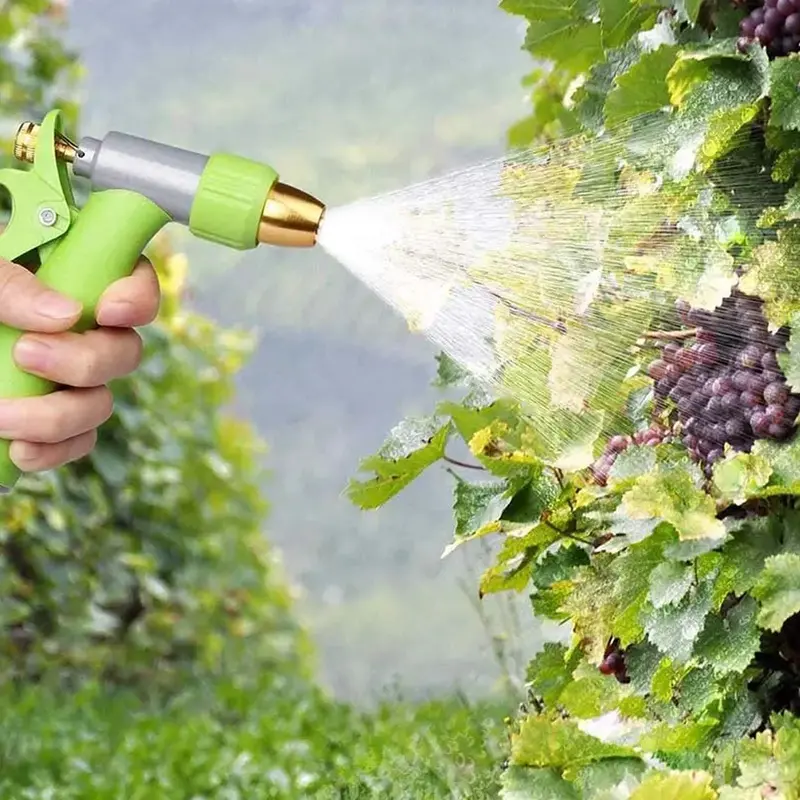 High-Pressure Rotating Water Spray Nozzle For Garden Hoses 1