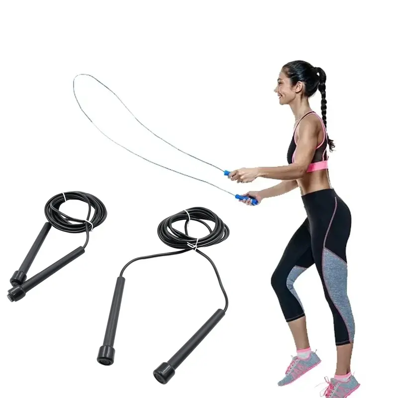 High-Speed Jump Rope With Pvc Handles – Durable Skipping Rope For Fitness Training 1
