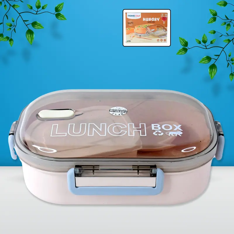 Home Chef Premium Leak-Proof Stainless Steel Lunch Box For Adults & Kids 1