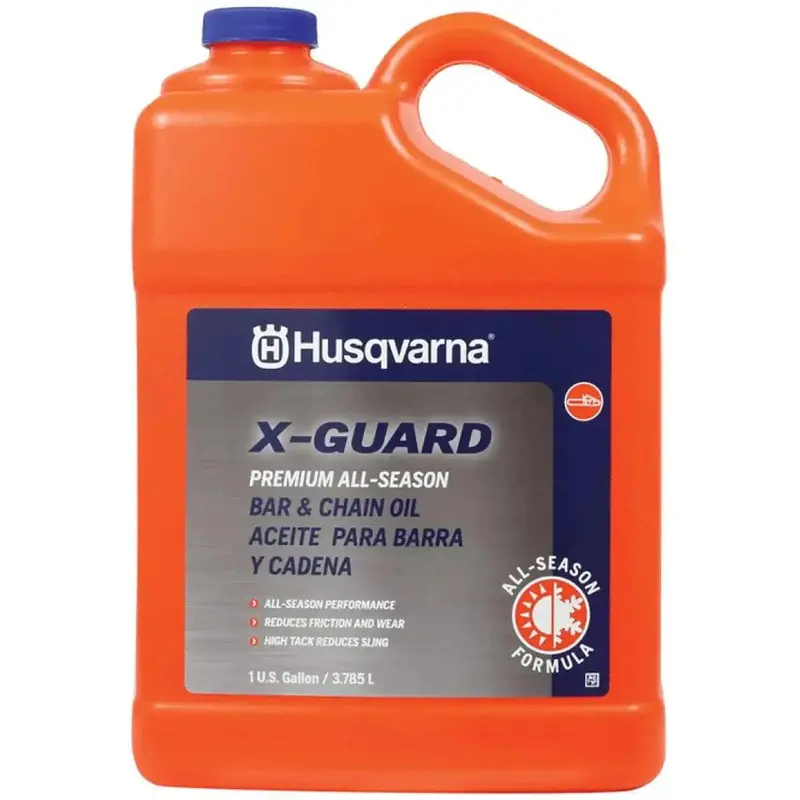 Husqvarna X-Guard Premium Bar & Chain Oil – 1-Gallon Container 1