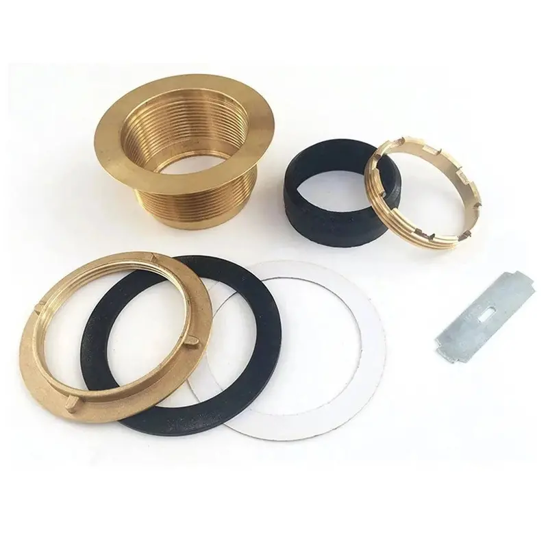 Hydro-Blok Brass Drain Assembly Kit For Waterproofing Systems 1