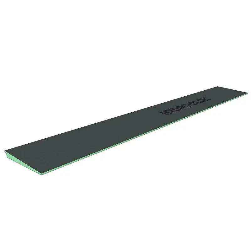 Hydro-Blok Low-Profile Ada-Compliant Shower Ramp (10" × 72") 1