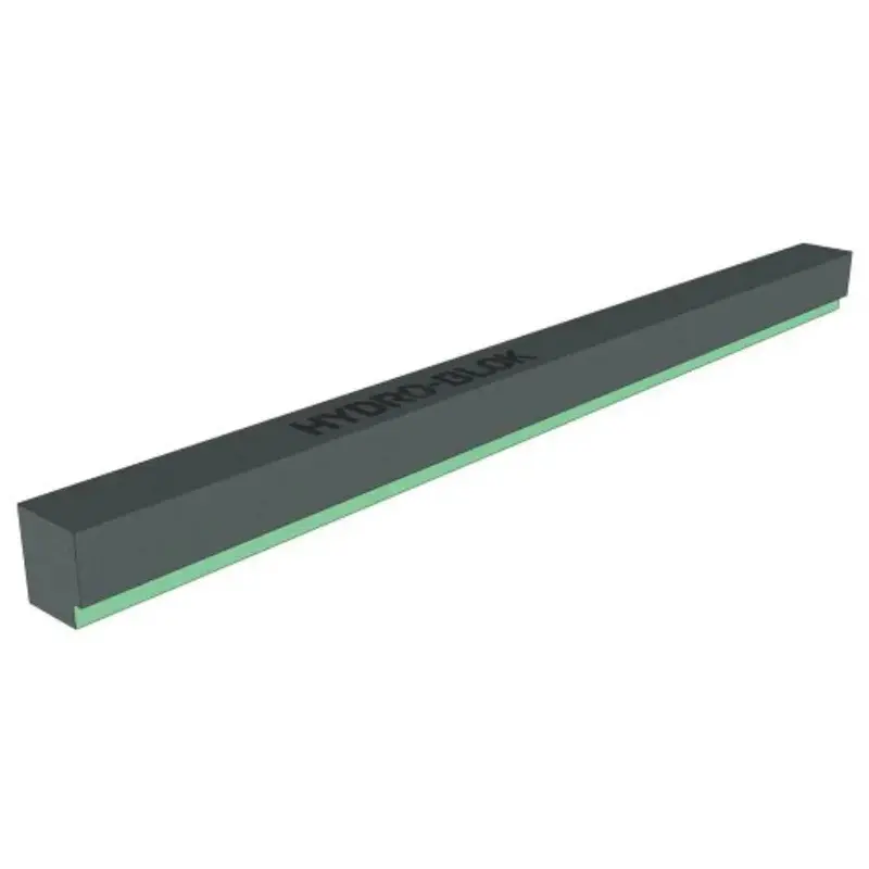 Hydro-Blok Standard-Height Shower Curb For Tile And Stone Floors 1