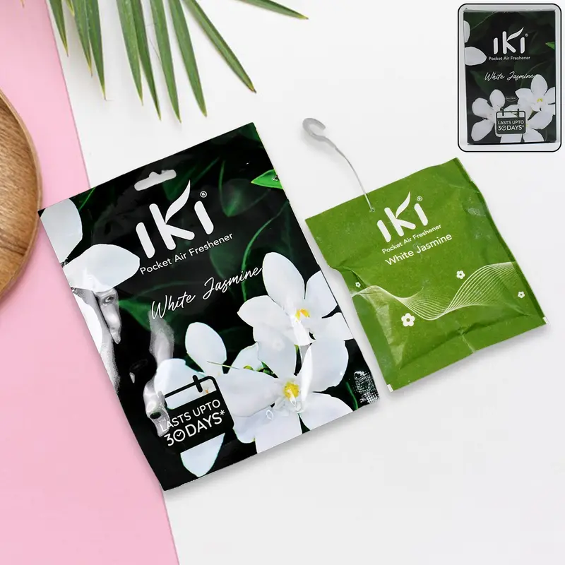 Iki Mini Portable Air Freshener – Multi-Fragrance Scent Capsule (10G, Single Pack) 1