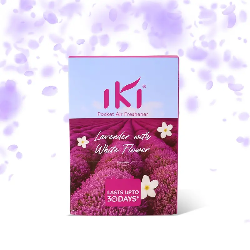 Iki Travel-Sized Air Freshener Variety Pack – 6 Individually Wrapped 10G Units 1