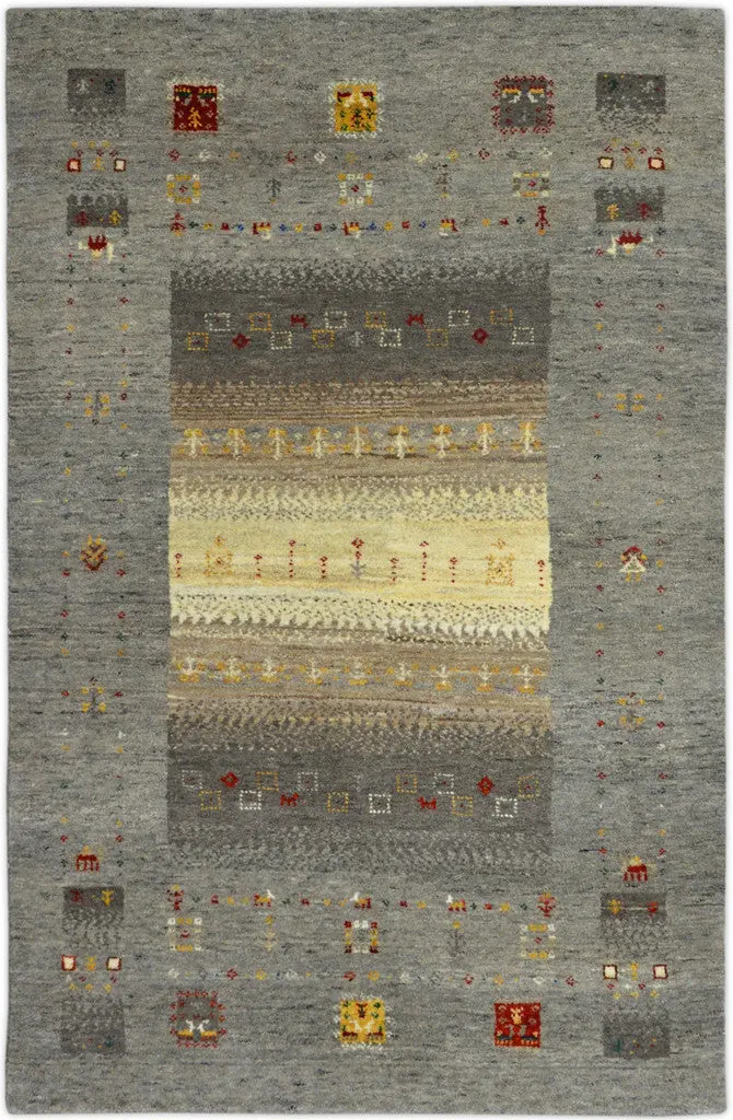 Indian Gabbeh Rug – 4 Ft X 5 Ft 10 In 1