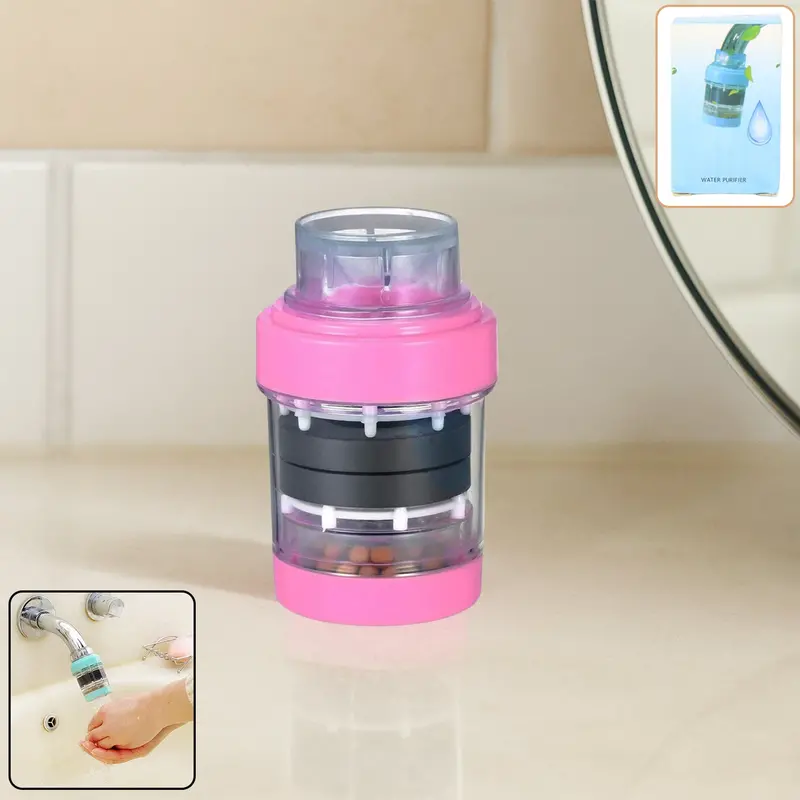 Inline Faucet Water Filter Attachment – Compact Tap Purifier For Home Use 1