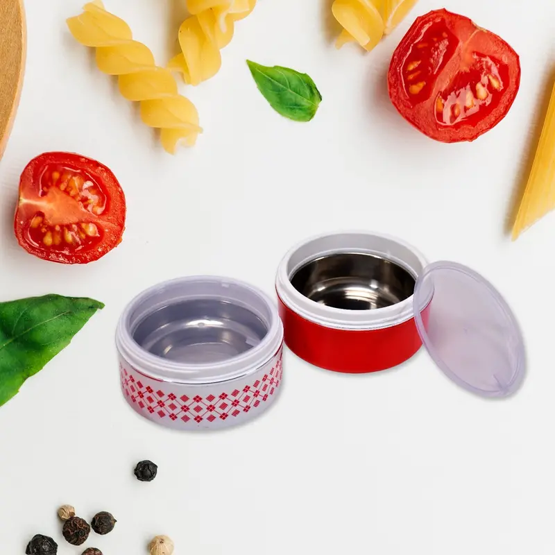 Insulated 2-Layer Thermal Lunch Box – Compact Tiffin For Daily Use 1