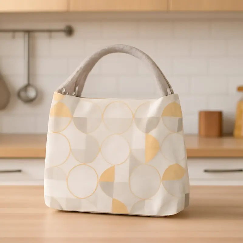 Insulated Lunch Tote Bag – Unisex Thermal Food Carrier (1 Piece, Assorted Colors) 1