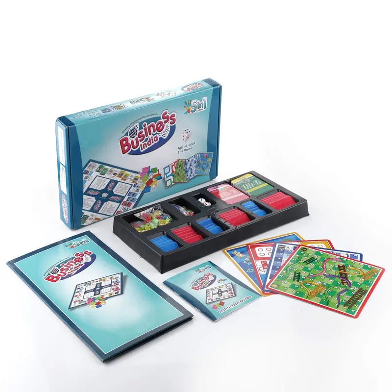 Interactive Business Strategy Board Game With Play Money For Kids 1