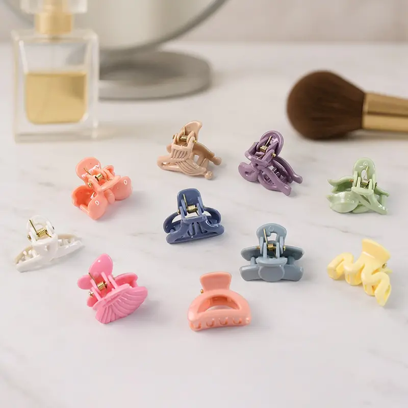 Kids’ Hair Clip Set – 6-Piece Mixed-Design Accessories For Girls 1