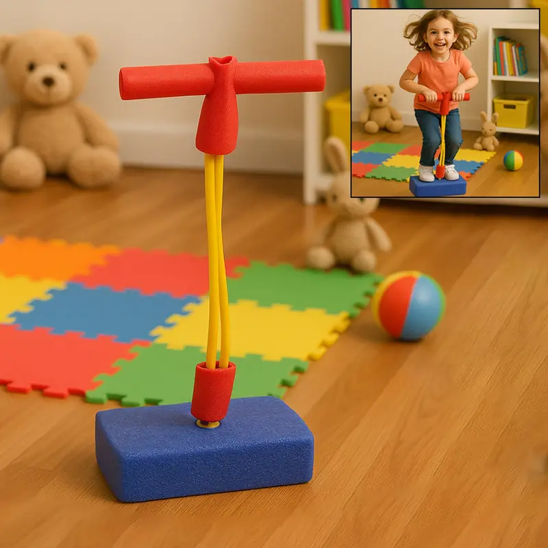 Kids’ Outdoor Bouncer Jumper – Fun, Spring-Loaded Fitness Toy For Active Play 1