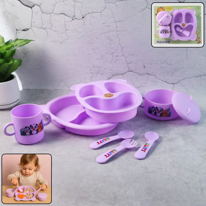Kids’ Safe Tableware Set – Dishware Bundle For Children’S Meals 1