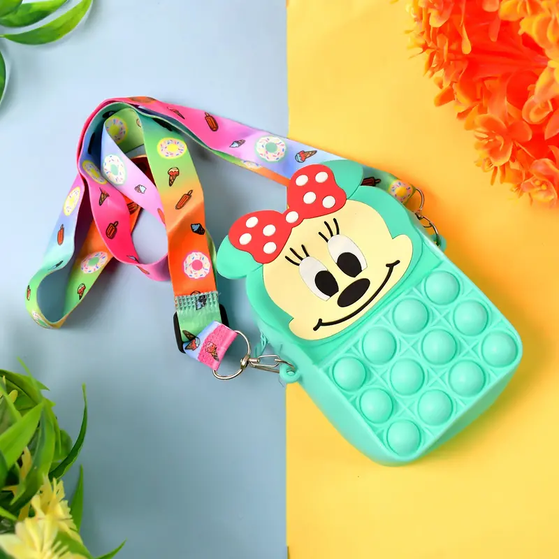Kids' Silicone Coin Pouch – Soft, Safe, And Reusable Storage For Small Items 1