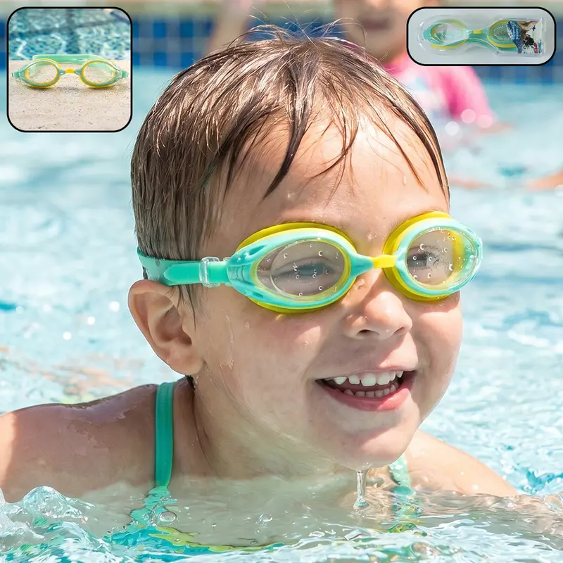 Kids Swimming Goggles With Crystal-Clear Lenses & Snug Fit – 1 Piece 1
