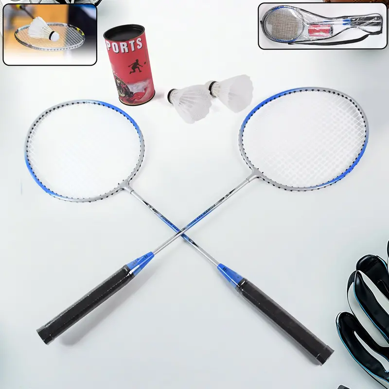 Konex Premium Badminton Set – Racket, Shuttlecocks & Carry Pouch 1